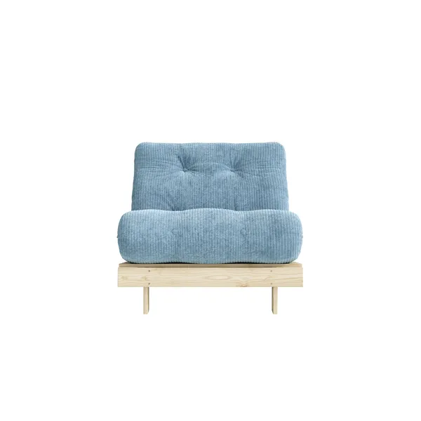 Roots Sofa Bed 90x200 Raw/554 Hazy Blue