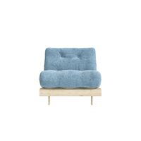 Roots Sofa Bed 90x200 Raw/554 Hazy Blue