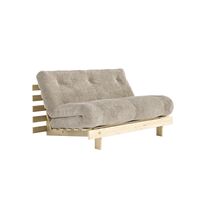 Roots Sofa Bed 140x200 Raw/550 Soft Cream