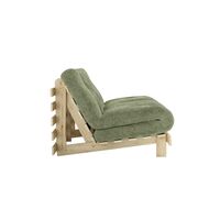 Roots Sofa Bed 140x200 Raw/553 Khaki Green