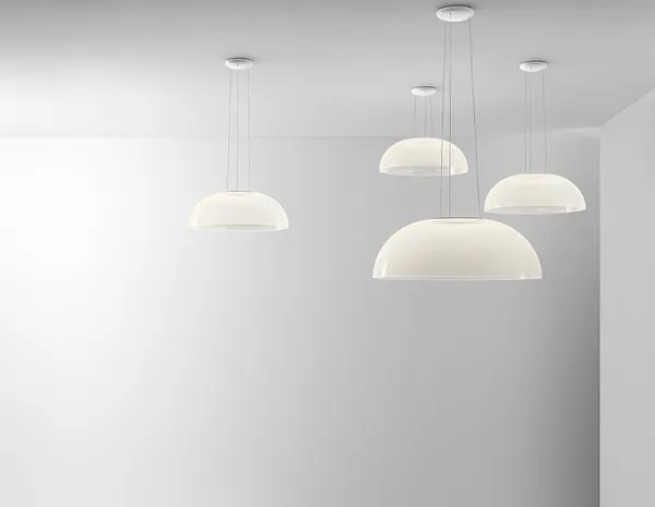 Stilnovo Demi Ø48 Blanco – Lámpara colgante — imagen 4