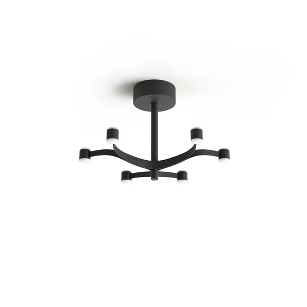 Fronda Lámpara de Techo Ø48 Black 9005