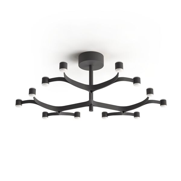 Fronda Deckenleuchte Ø83 Black 9005