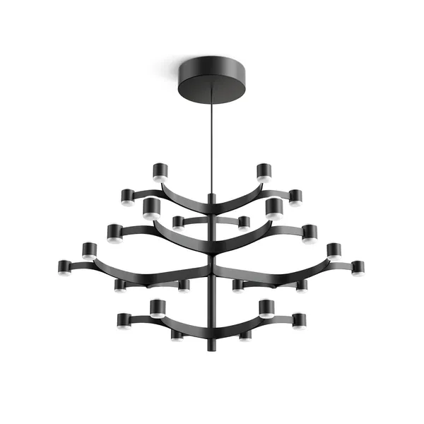 Fronda Lámpara Colgante Ø83 Black 9005