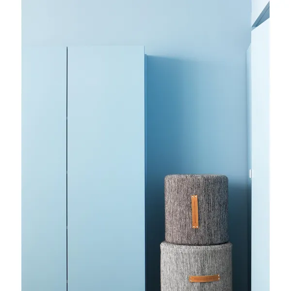 Björk Pouf Light Gray
