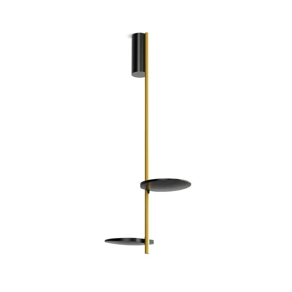 Kimia Pendel Ø17 Black 9005/Satin Galvanic Gold