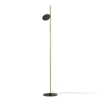 Kimia Gulvlampe Black 9005/Satin Galvanic Gold