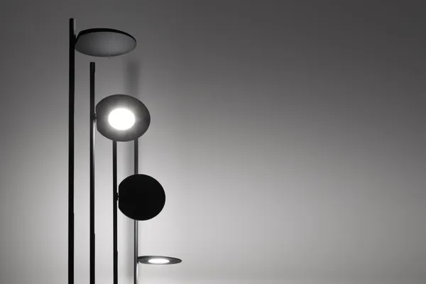 Kimia Gulvlampe Black 9005/Satin Galvanic Gold