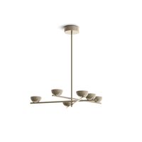 Nido Pendel Ø71 Poleret Mushroom