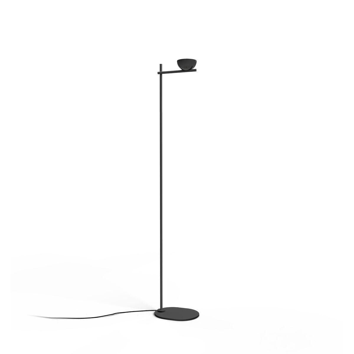 Nido Gulvlampe Polert H158 Svart