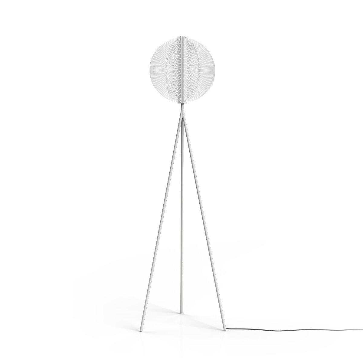 Papylia Golvlampa H179 Polerad White 9003