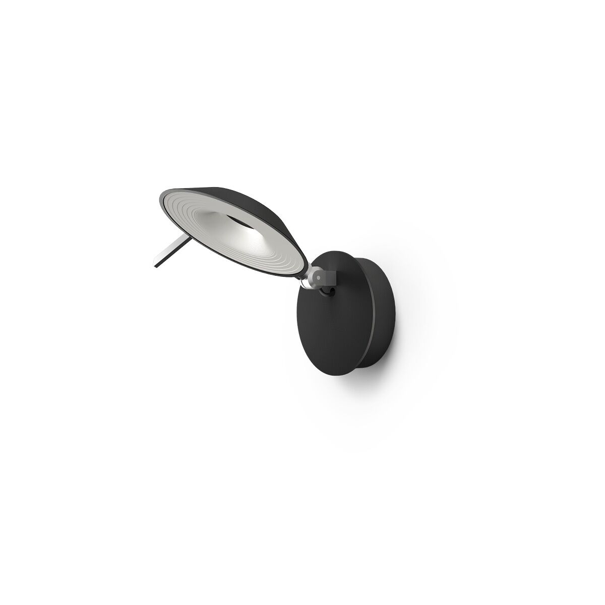 Torino Vegglampe Ø19 Black 9005