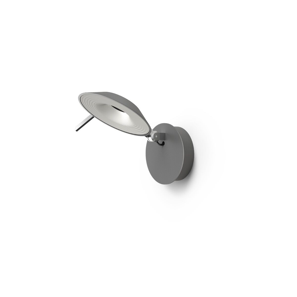 Torino Vegglampe Ø19 Basalt Grey 7012
