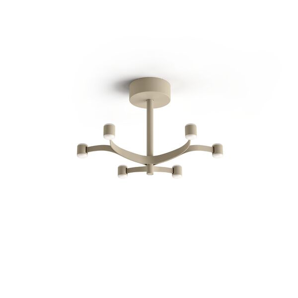 Fronda 6 Deckenleuchte Mushroom
