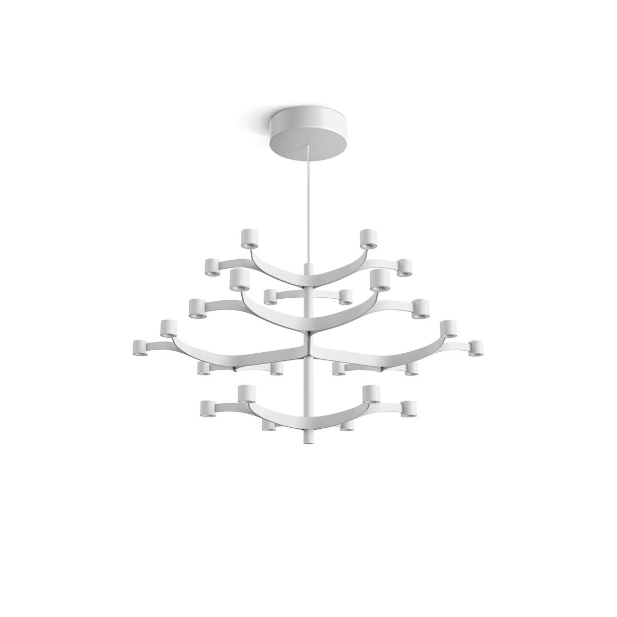 Fronda 24 Pendel White 9003