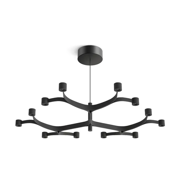 Fronda 12 Pendel Black 9005