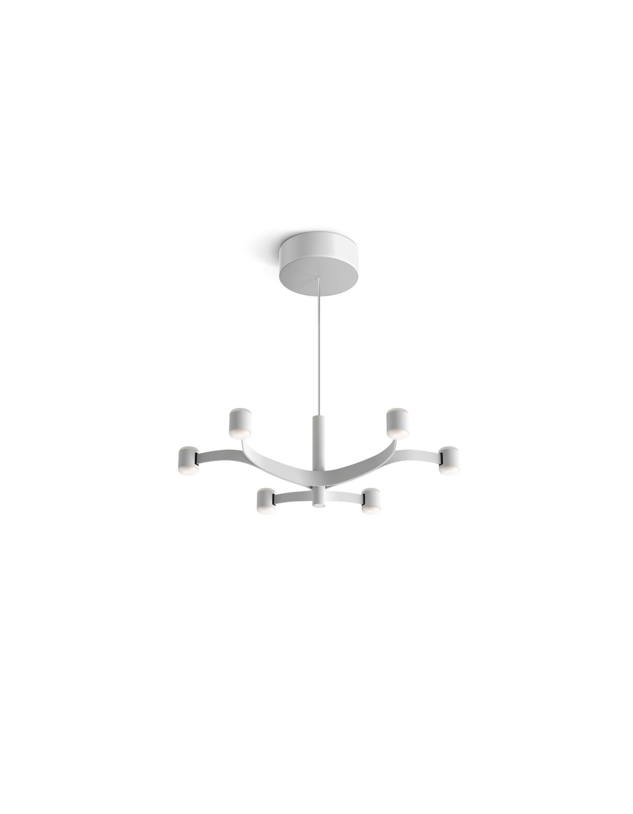 Fronda 6 Pendel White 9003