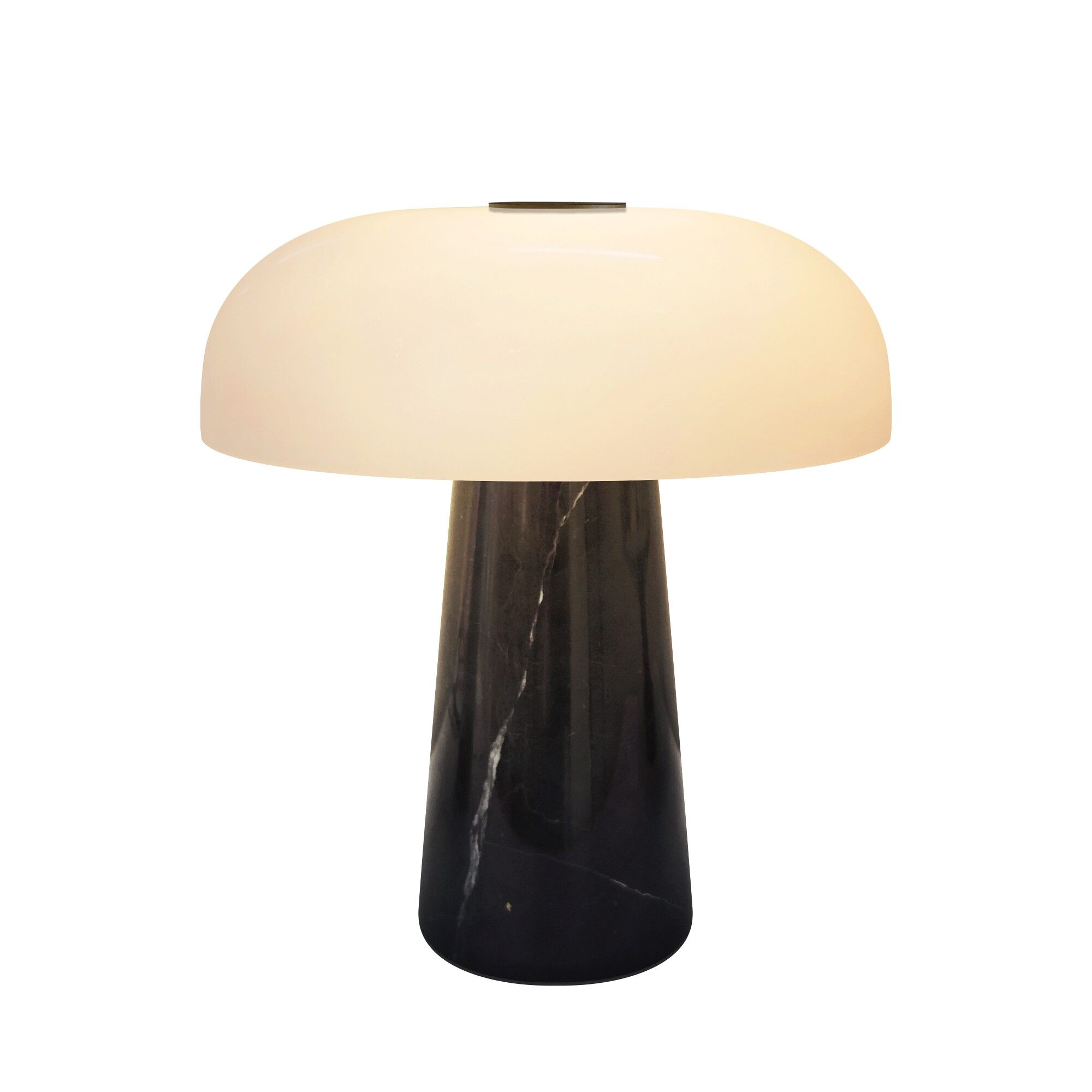 Glossy Mini Lampe Portable Brune