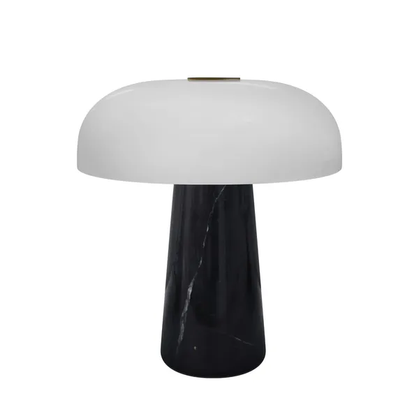 Glossy Mini Portable Lamp Brown