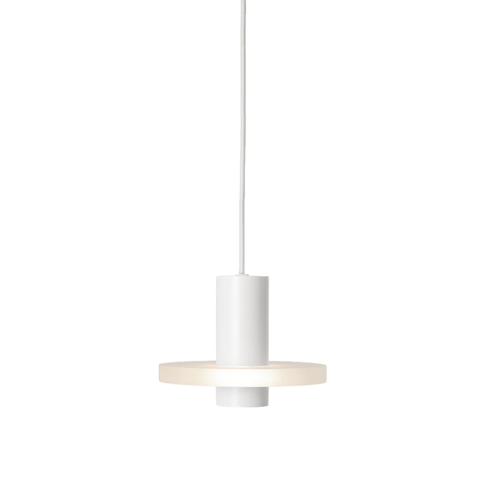 Flake Suspension Ø19 Dépoli Blanc Mat