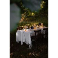 Asteea Lampe Portable Satin Laiton/Strié Transparent