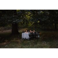 Asteea Lampe Portable Satin Laiton/Strié Transparent