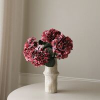 Hydrangea Bouquet Burgundy