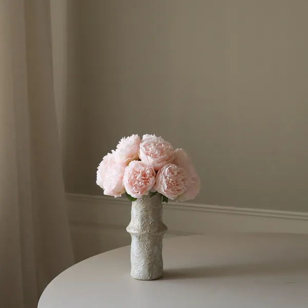 Mini Peony Strauß Hellrosa