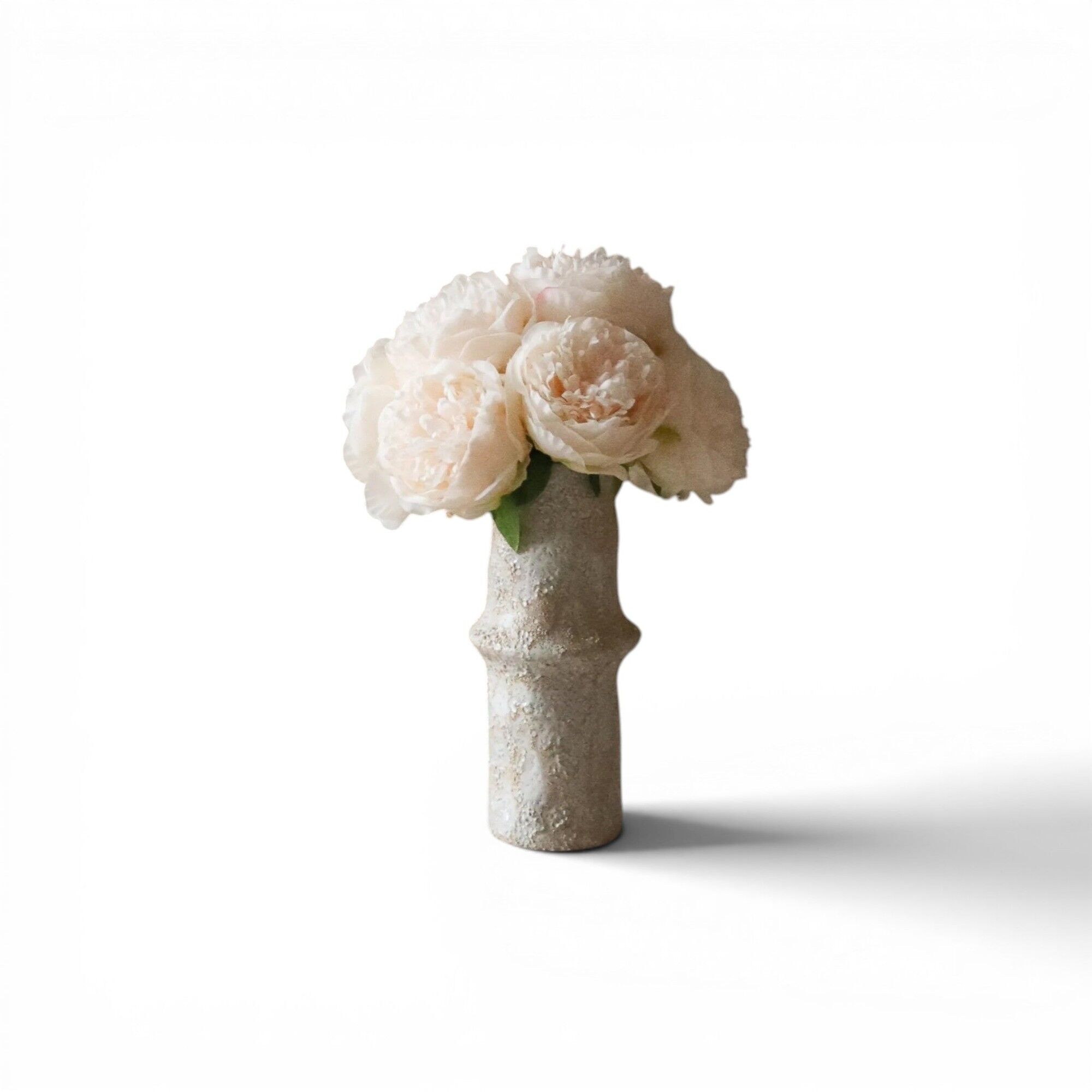 Mini Peony Bukett Cream