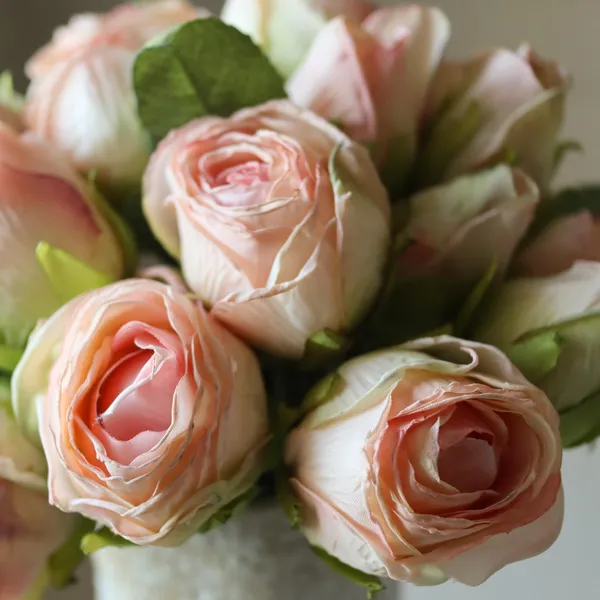 Mini Rose Buket Lyserød