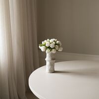 Mini Rose Mazzo Bianco