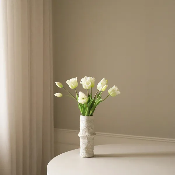 Triumph Tulip Buket Hvid