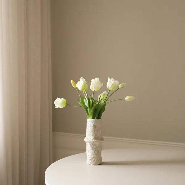 Triumph Tulip Buket Hvid