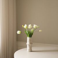 Triumph Tulip Buket Hvid