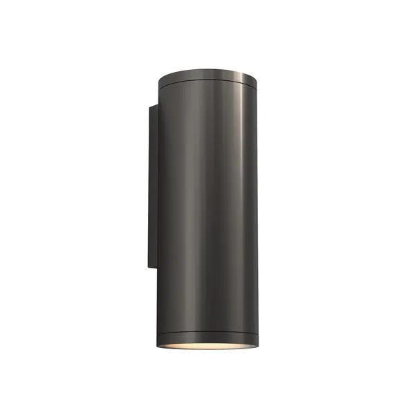 Ava 200 Coastal Væglampe Brushed Gunmetal
