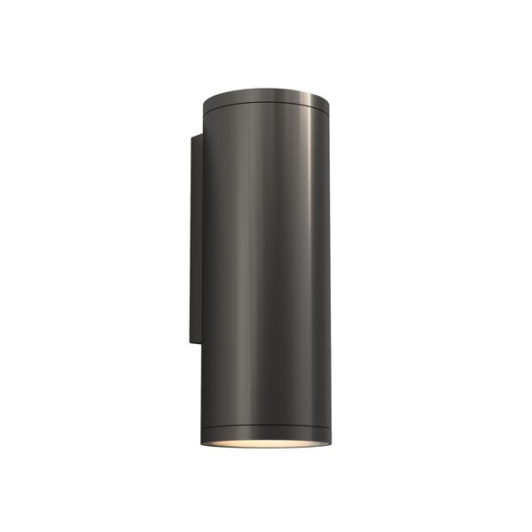 Ava 200 Coastal Lampa Ścienna Brushed Gunmetal