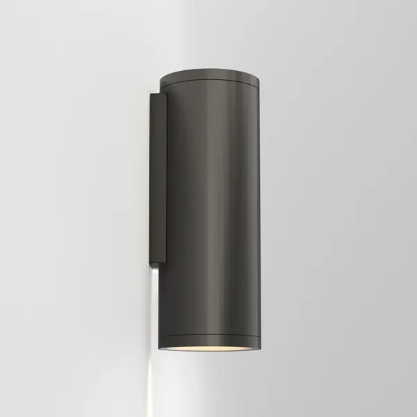 Ava 200 Coastal Væglampe Brushed Gunmetal