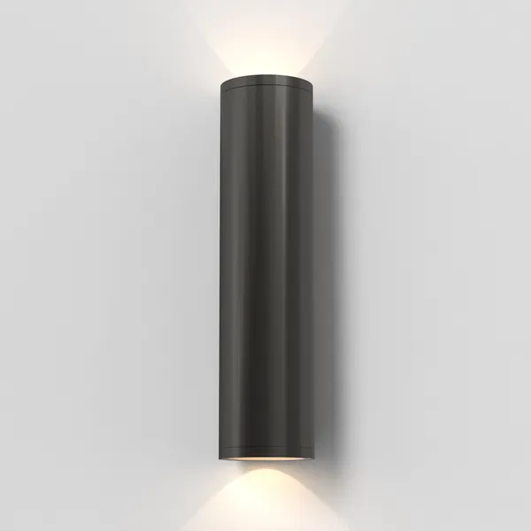 Ava 300 Coastal Væglampe Brushed Gunmetal