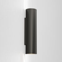 Ava 300 Coastal Væglampe Brushed Gunmetal