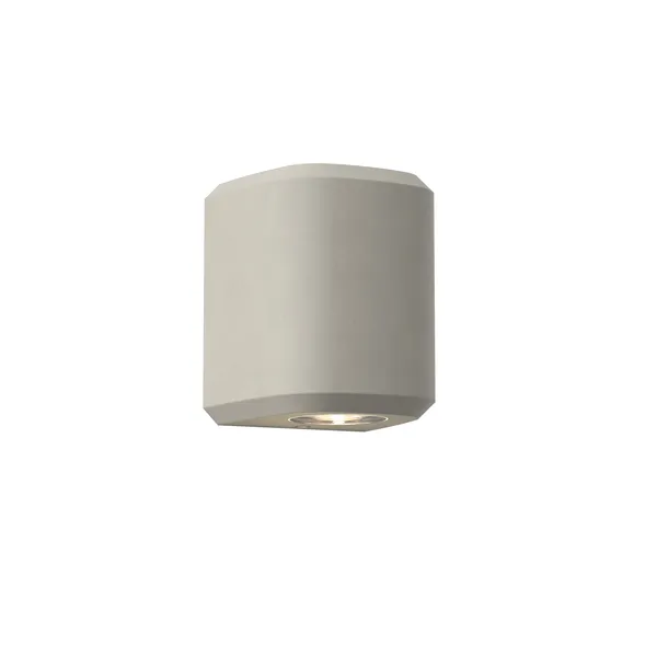 Brixham Single Wall Lamp Matt Concrete