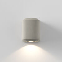 Brixham Single Wall Lamp Matt Concrete