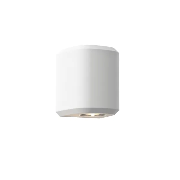 Brixham Single Wall Lamp White Concrete