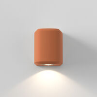 Brixham Single Wall Lamp Terracotta Concrete