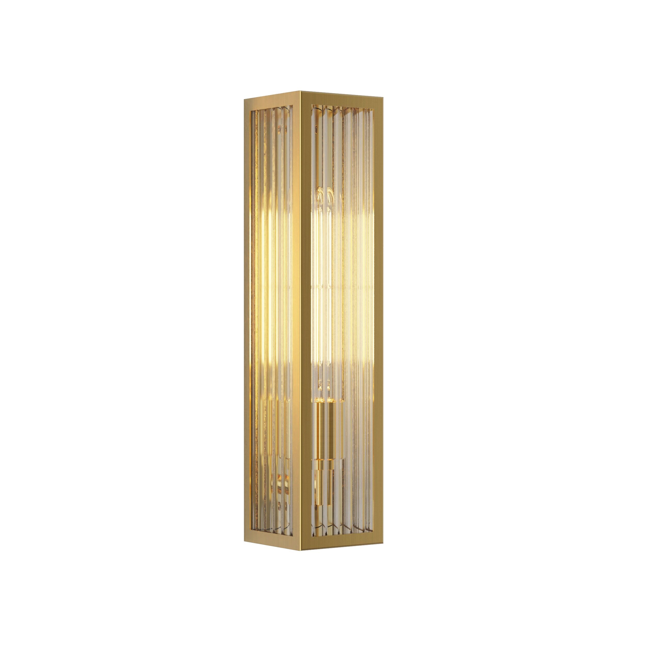 Harvard Vegglampe Brushed Brass