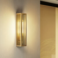 Harvard Væglampe Brushed Brass