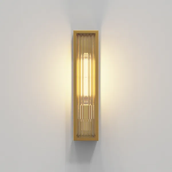 Harvard Væglampe Brushed Brass