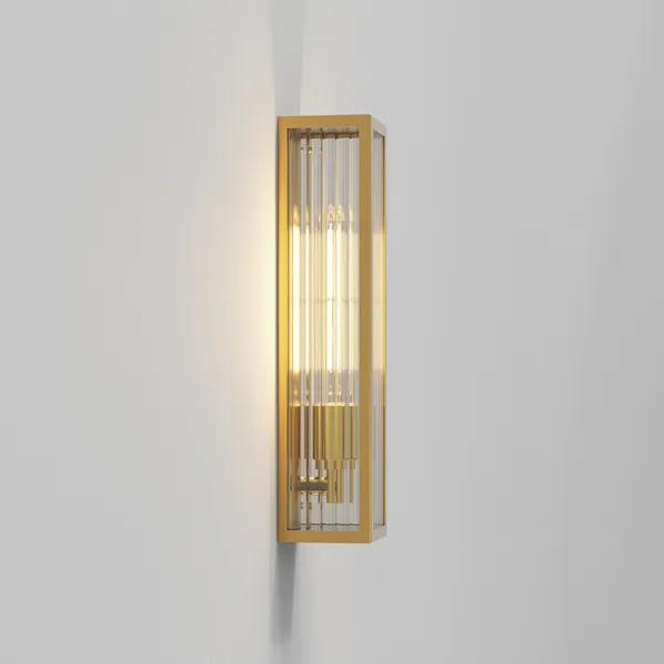 Harvard Væglampe Brushed Brass