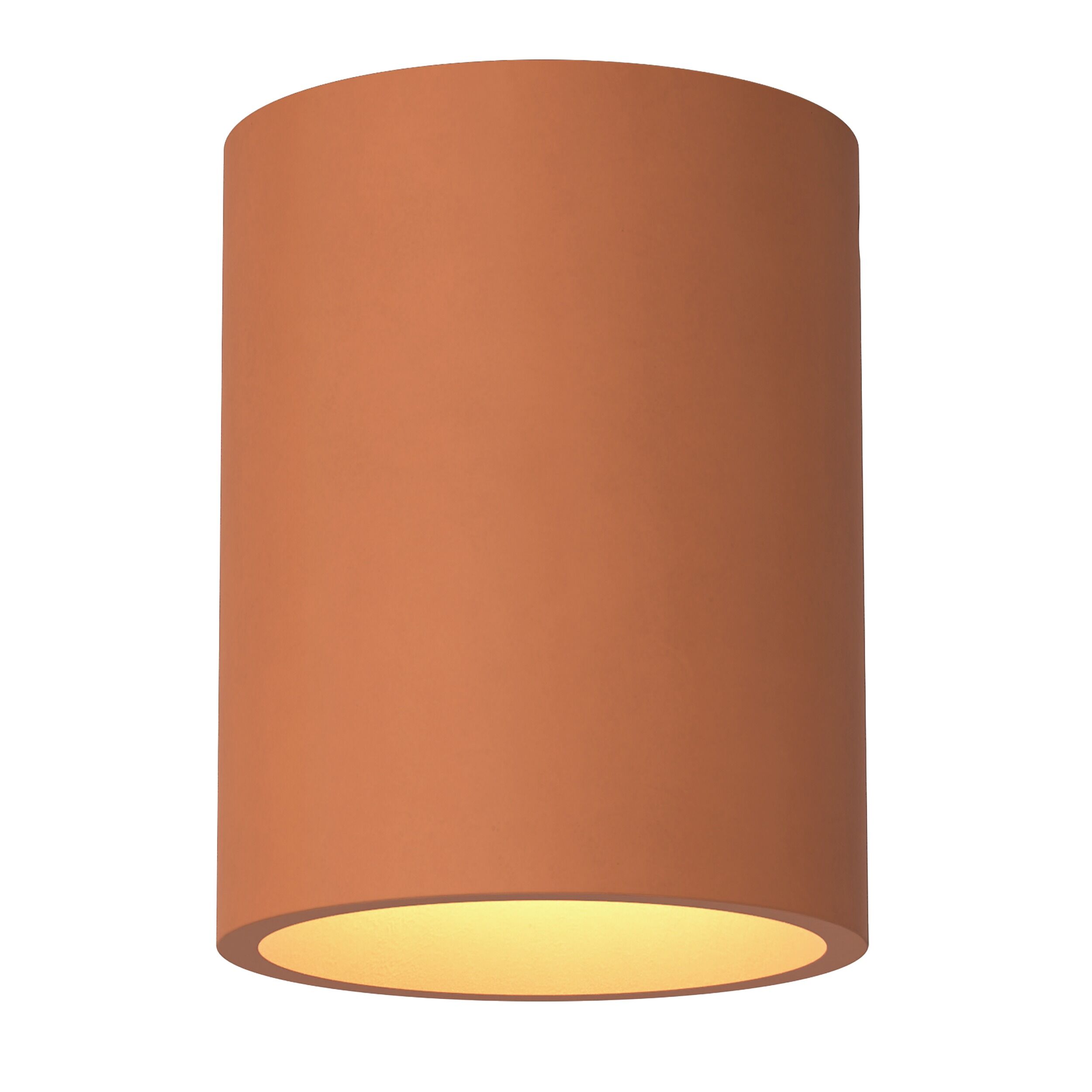 Kos Round Spot Terracotta Concrete