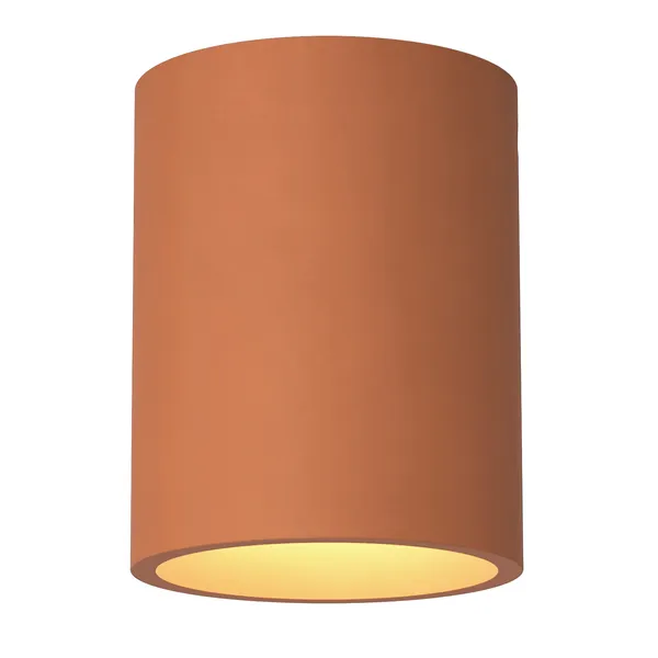 Kos Round Spot Terracotta Concrete