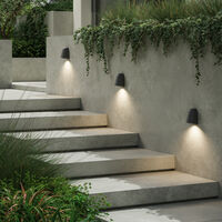 Mast Light Væglampe Charcoal Concrete
